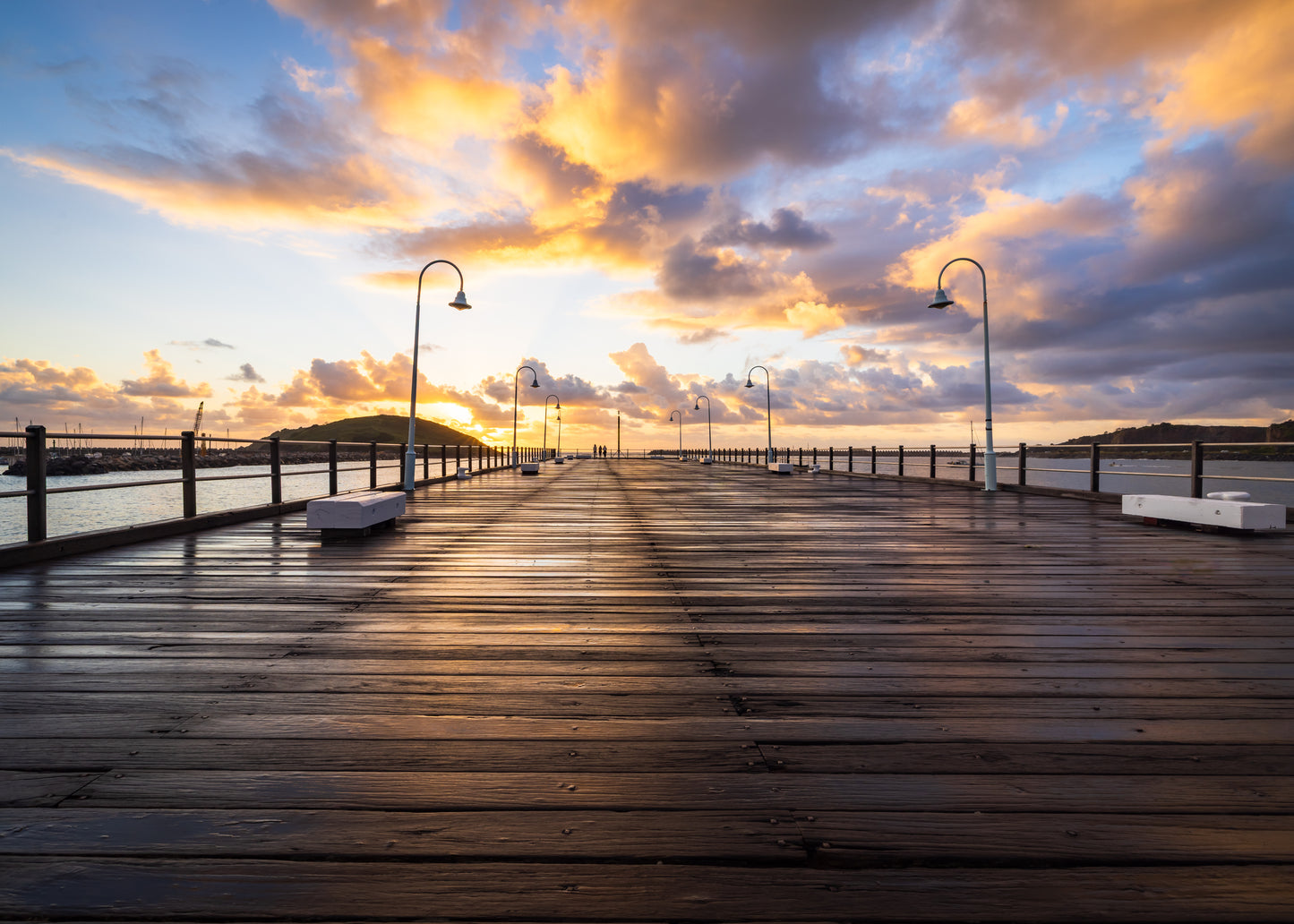 Coffs Harbour Jetty Sunrise Coffs Coast Nsw