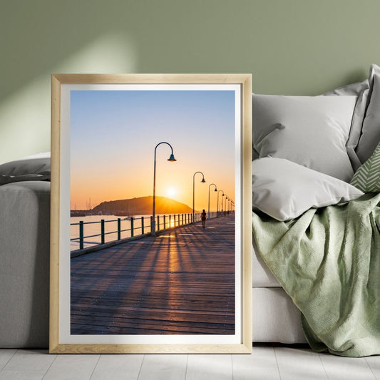 Sun Rays ,Coffs Harbour Jetty .Coffs Harbour Nsw