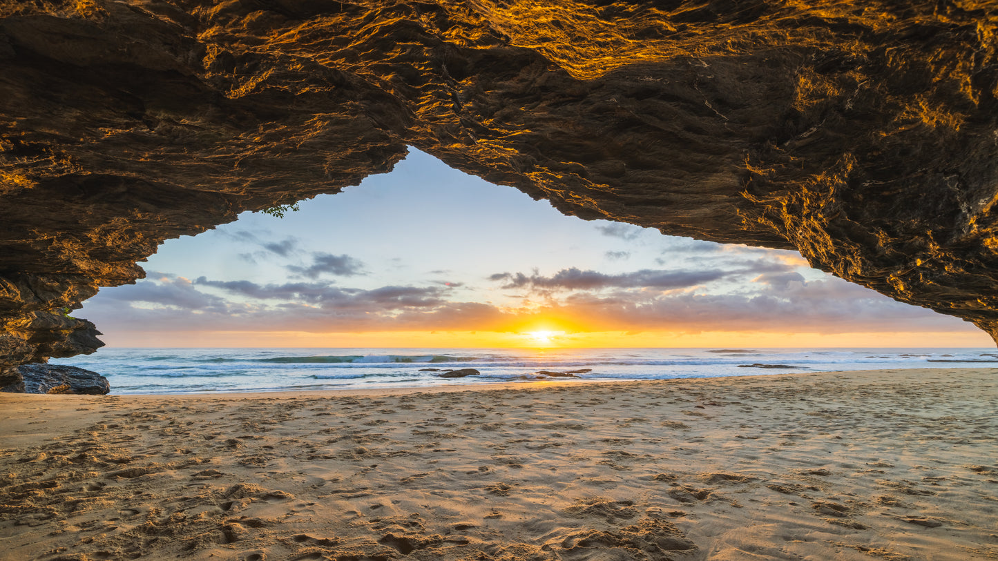 Valla Beach Nsw Autumn Sunrise