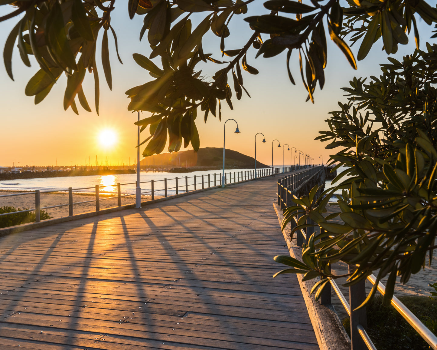 The Iconic Coffs Harbour Jetty .Coffs Harbour Nsw.
